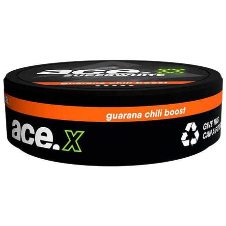 ACE X Guarana Chili Boost Snus Shop name Snus