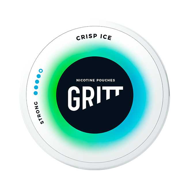 Gritt Crisp Ice Super Slim Strong Nicotine Pouches Snusmania.eu