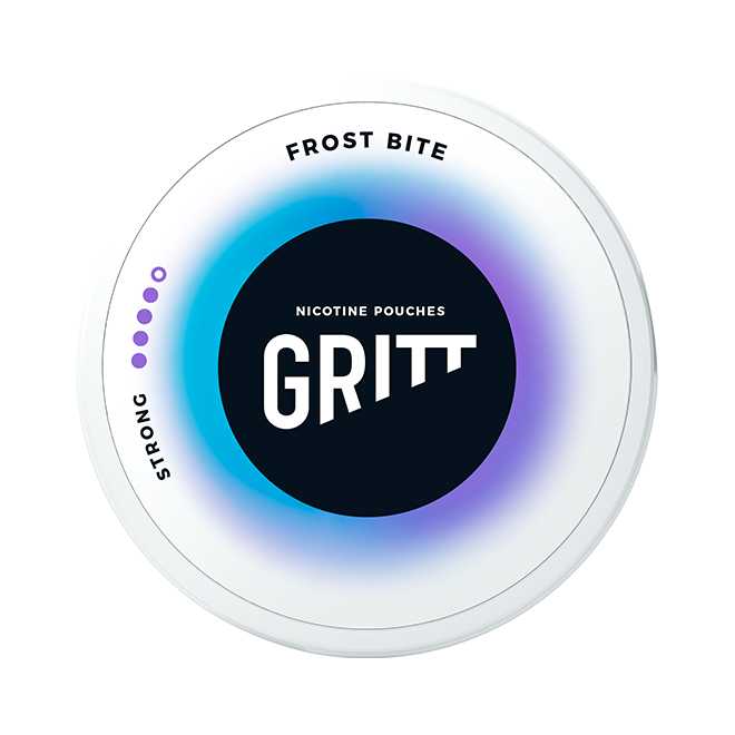 Gritt Frost Bite Super Slim Strong Nicotine Pouches Snusmania.eu