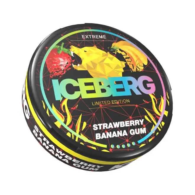 Iceberg Strawberry Banana Gum Shop name Snus
