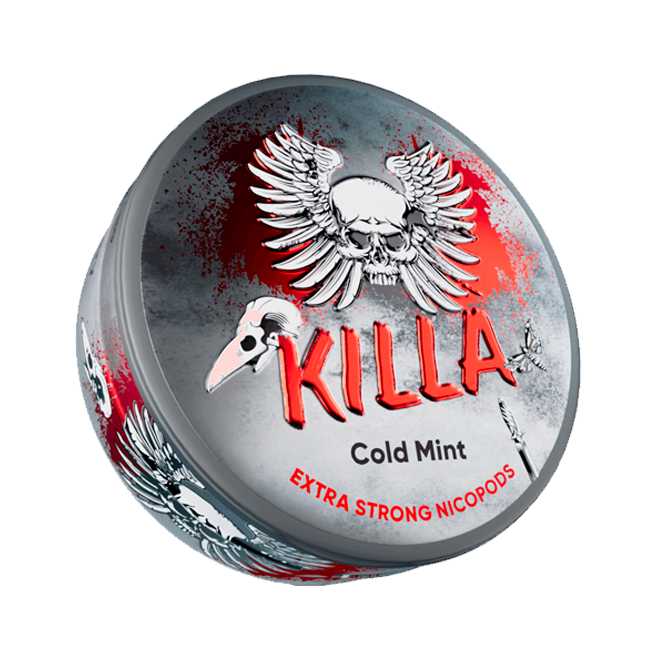 Killa Cold Mint Nicotine Pouches Snusmania.eu