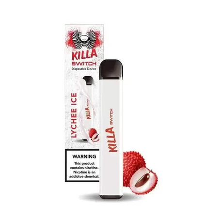 Killa Switch Lychee Ice 600 Vape Shop name