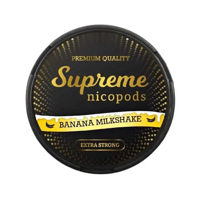 Supreme Banana Milkshake Snus Shop name Snus