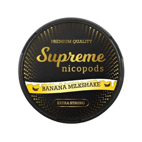 Supreme Banana Milkshake Snus Shop name Snus