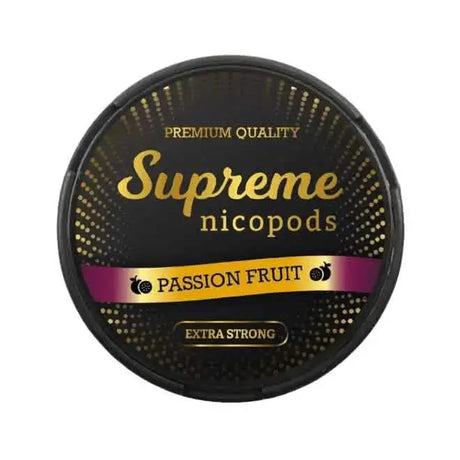Supreme Passion Fruit Snus Shop name Snus