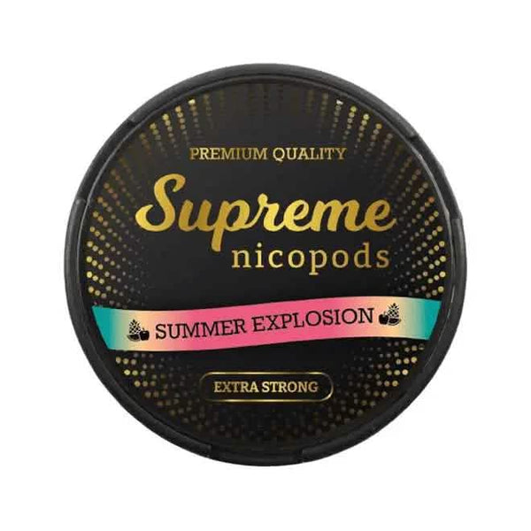 Supreme Snus | Extreme 120mg Nicotine Pouches | Snusmania