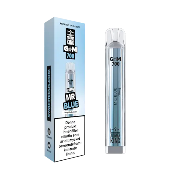 Aroma King Mr. Blue 700 Shop Name Einweg Vape