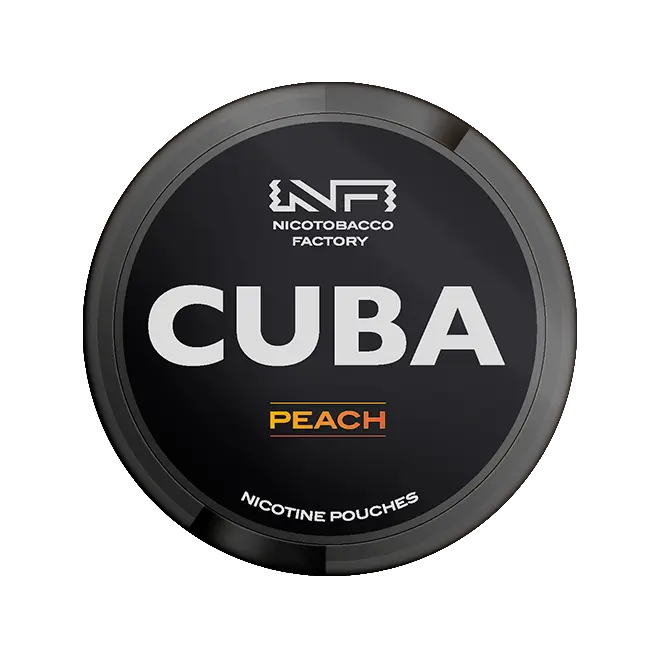 Cuba Schwarzer Pfirsich Shopname Snus