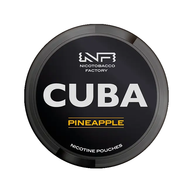 Cuba Black Pineapple Shop Name Snus