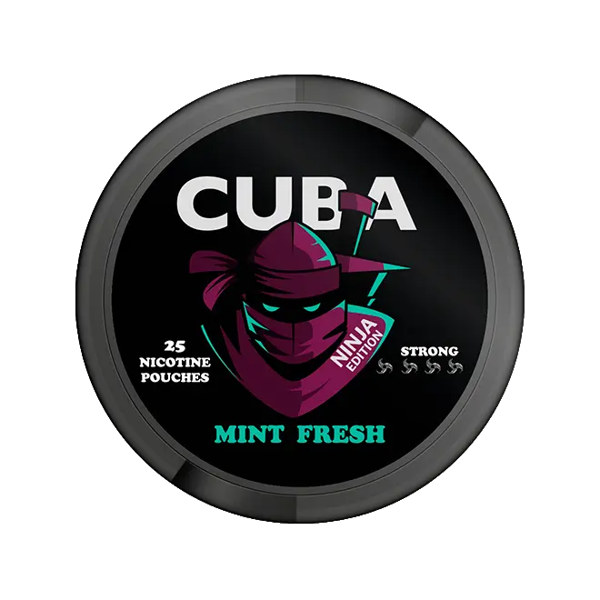 Cuba Ninja Mint Fresh Shop Name Snus