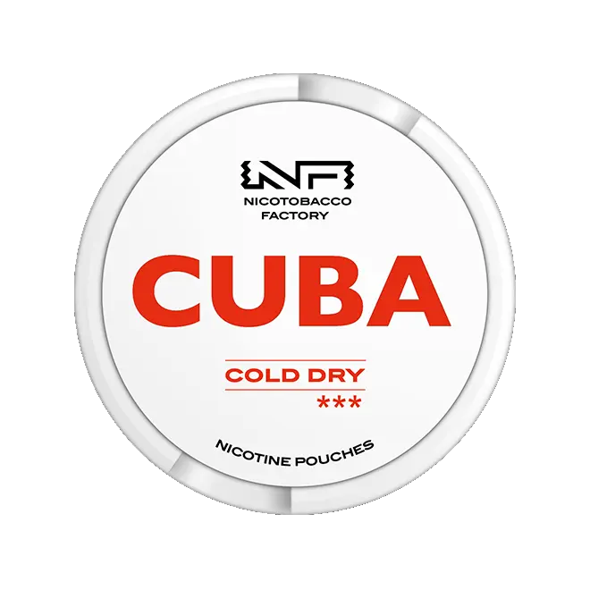 Cuba Weiß Kalt Trocken Shop Name Snus