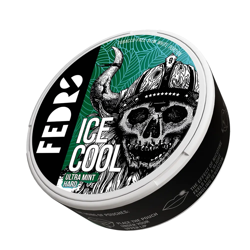FEDRS Ultra Mint Hard Shop Name Snus