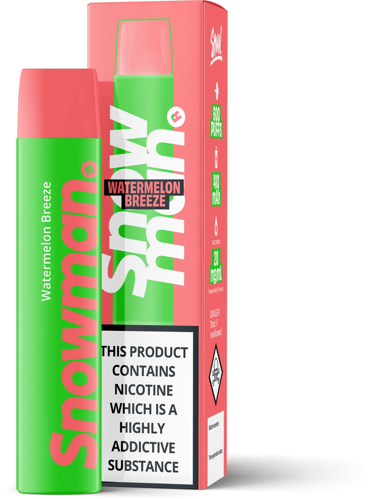 Snowman Wassermelone Breeze Vape Shop Name