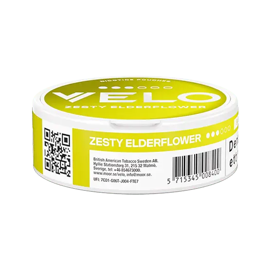 Velo Zesty Elderflower Ladenbezeichnung