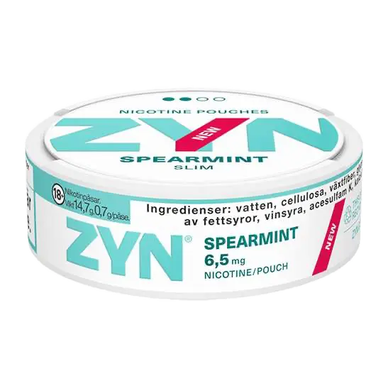 ZYN Spearmint Snus Shop Name