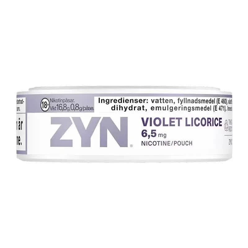 ZYN Violett Lakritz Shop Name Snus