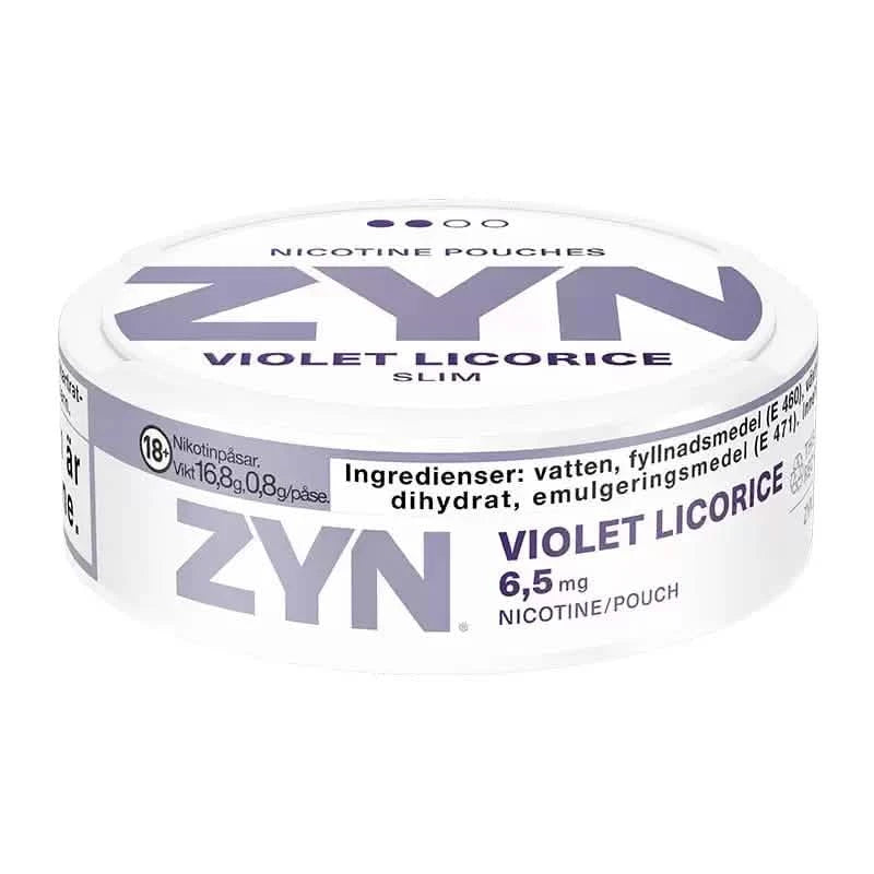 ZYN Violett Lakritz Shop Name Snus