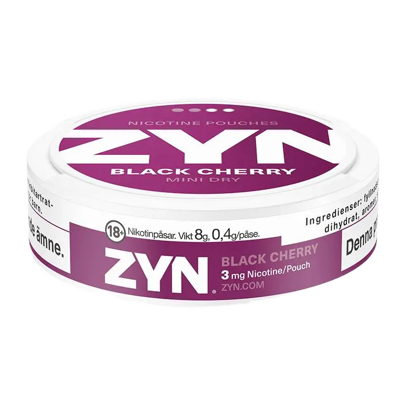 Zyn Black Cherry Mini Dry SNus Shop name