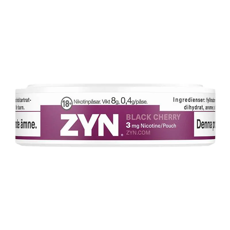 Zyn Black Cherry Mini Dry SNus Shop name
