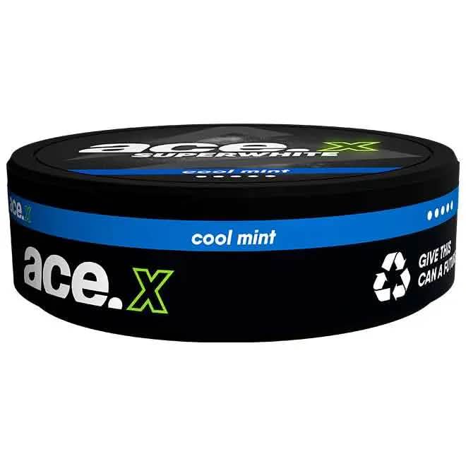 ACE X Cool Mint Snus Shop Name Snus