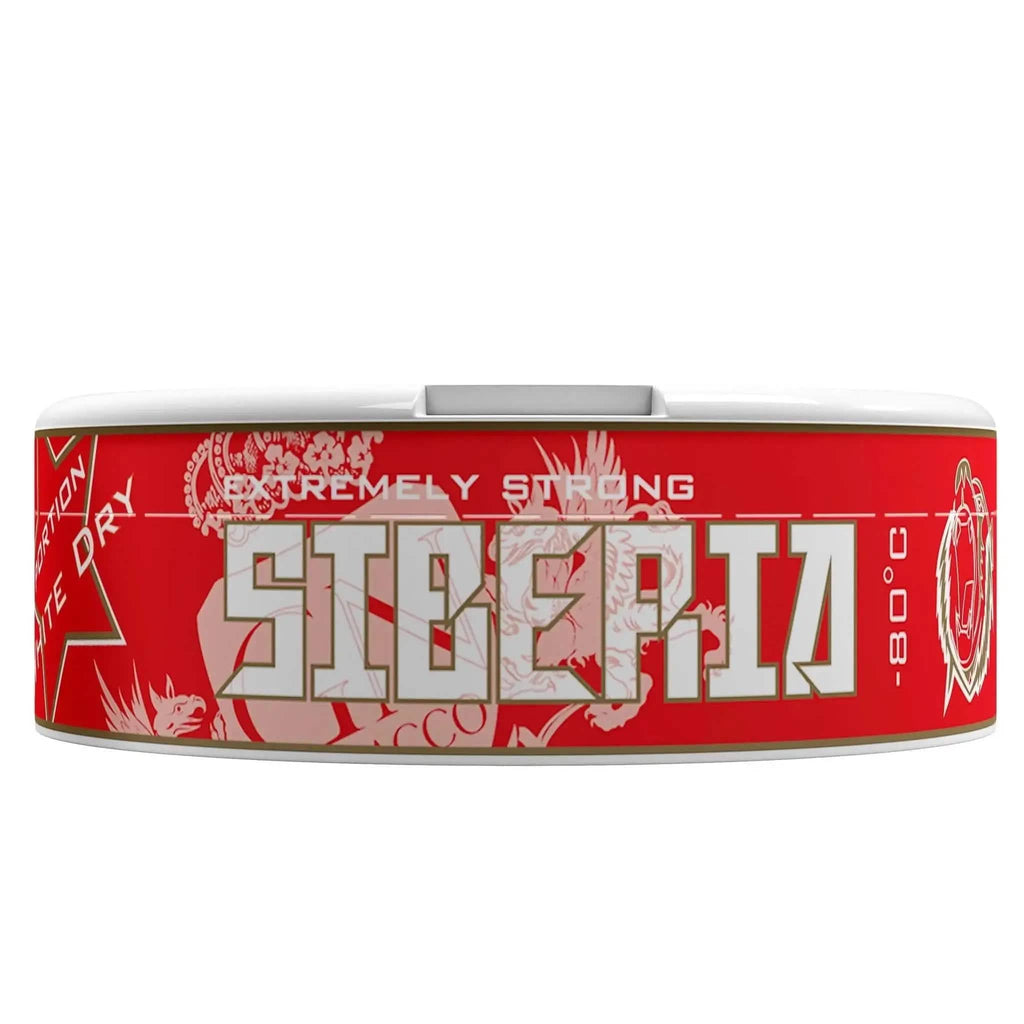 Siberia -80 Degrees Weißer Trockener Snus Shopname Snus
