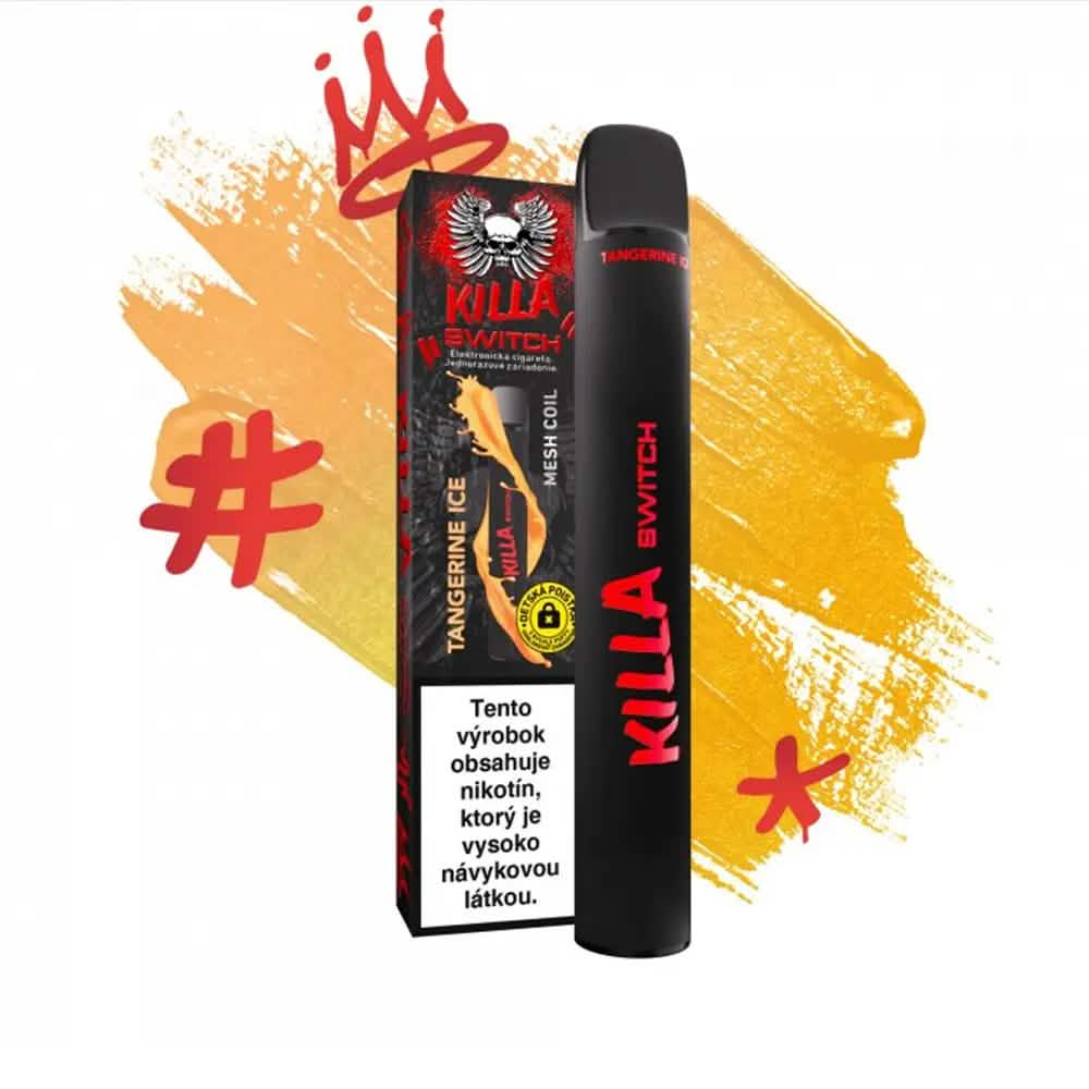 Killa Switch Tangerine Ice 600 Vape Shop nimi