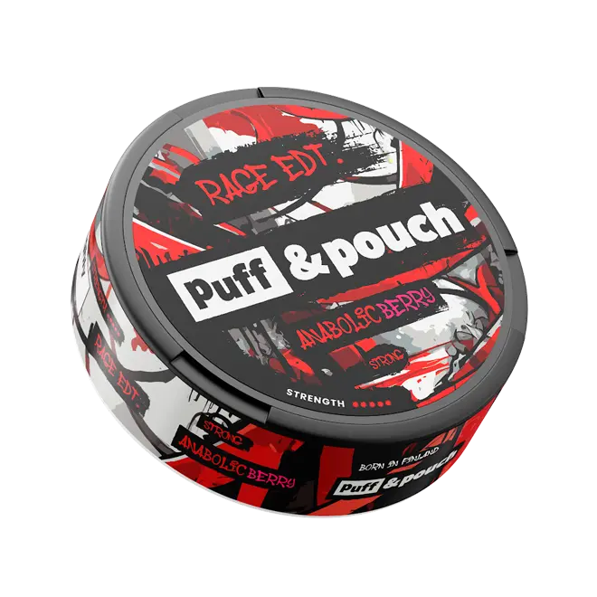 Puff and Pouch Anabolic Berry Snus 28mg Shop name