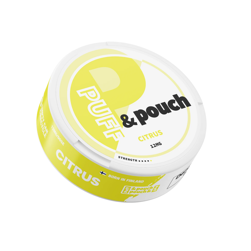 Puff and Pouch Citrus 12mg Kaupan nimi