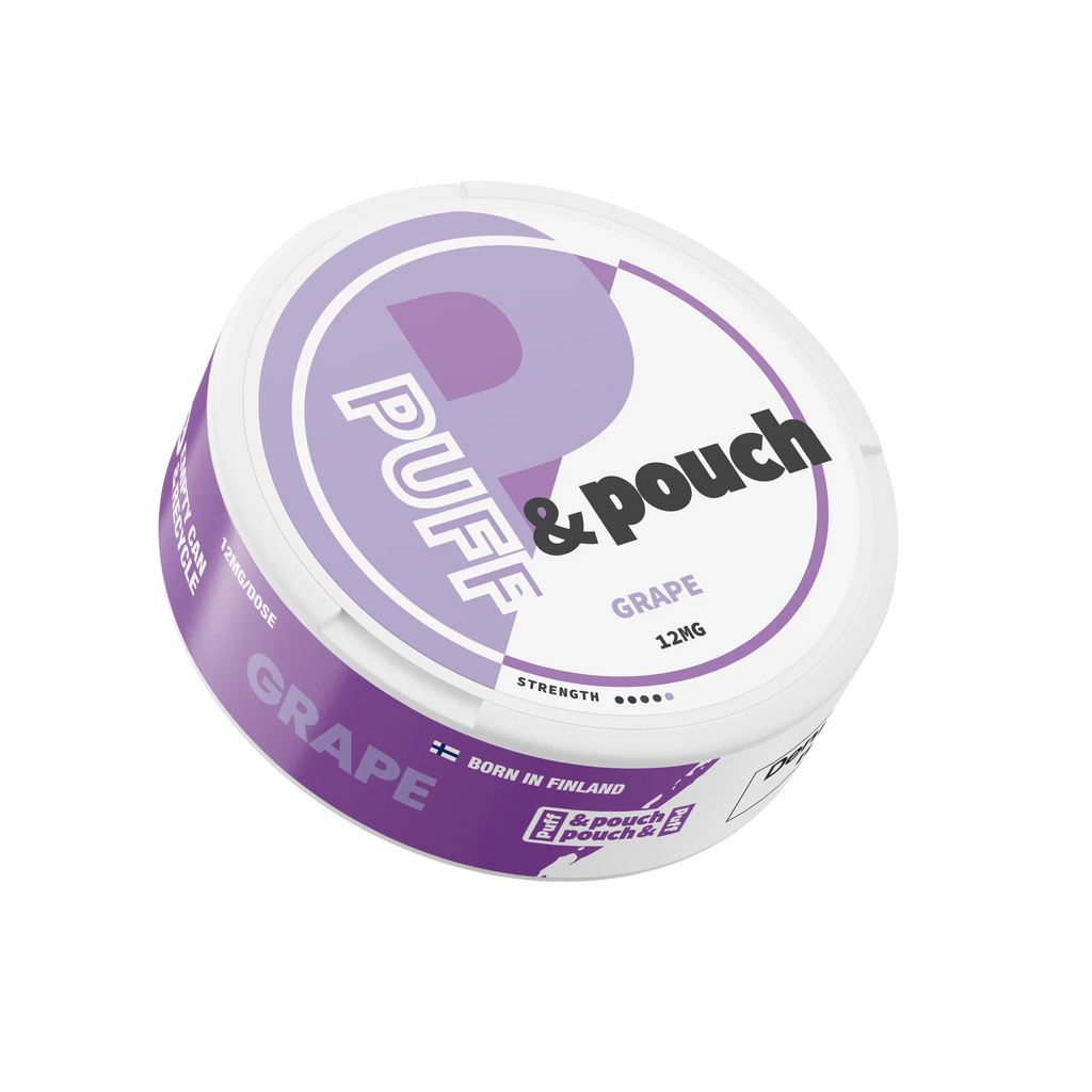 Puff and Pouch Grape 12mg Kaupan nimi