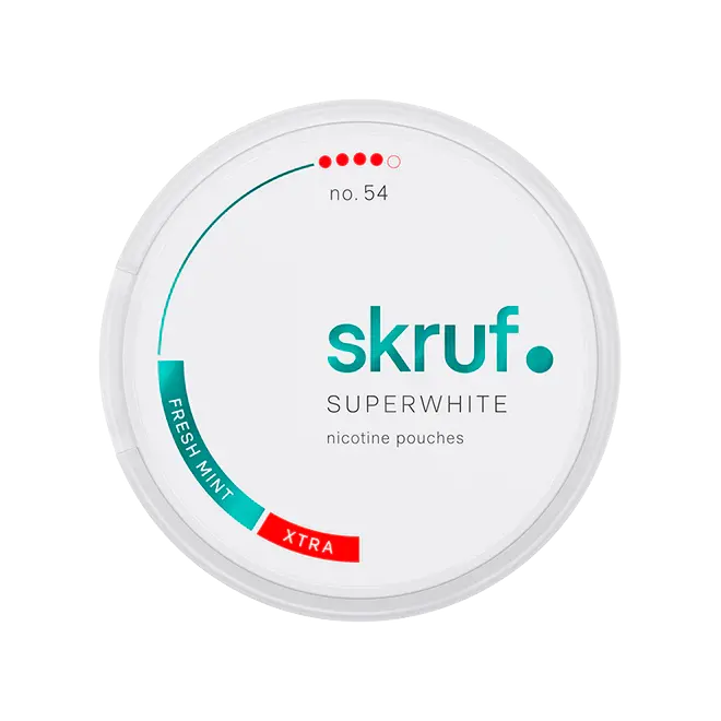 Skruf Superwhite Fresh Mint Shop name