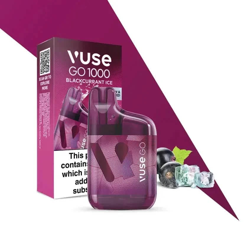 Vuse Go 1000 Black Currant Shop nimi Kertakäyttöinen Vape