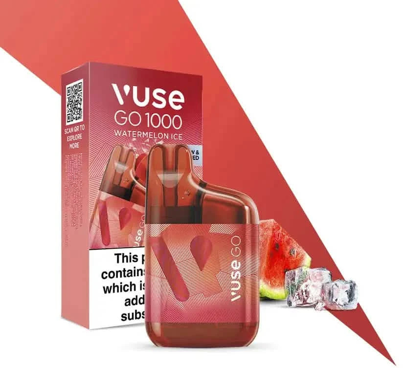Vuse Go 1000 Vesimeloni Ice Shop nimi Kertakäyttöinen Vape