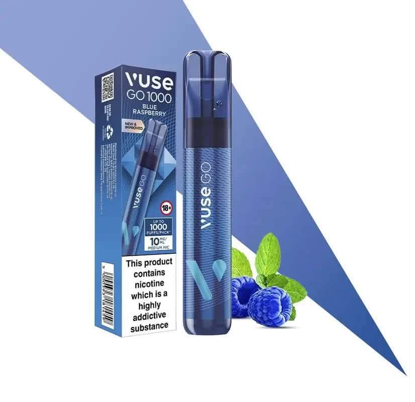 Vuse Go Pen 1000 Sininen vadelma Kaupan nimi Kertakäyttöiset Vape