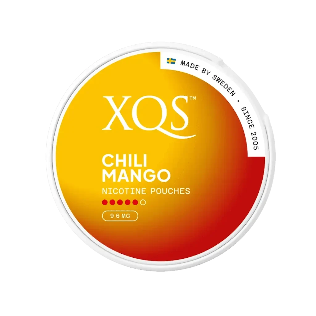 XQS Chili Mango X-Strong Kaupan nimi