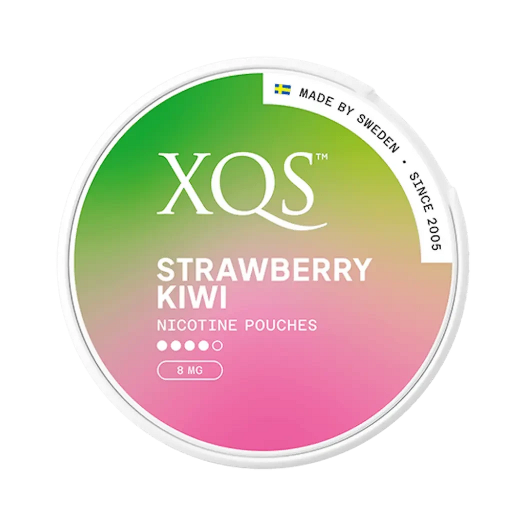 XQS Strawberry Kiwi Strong Kaupan nimi