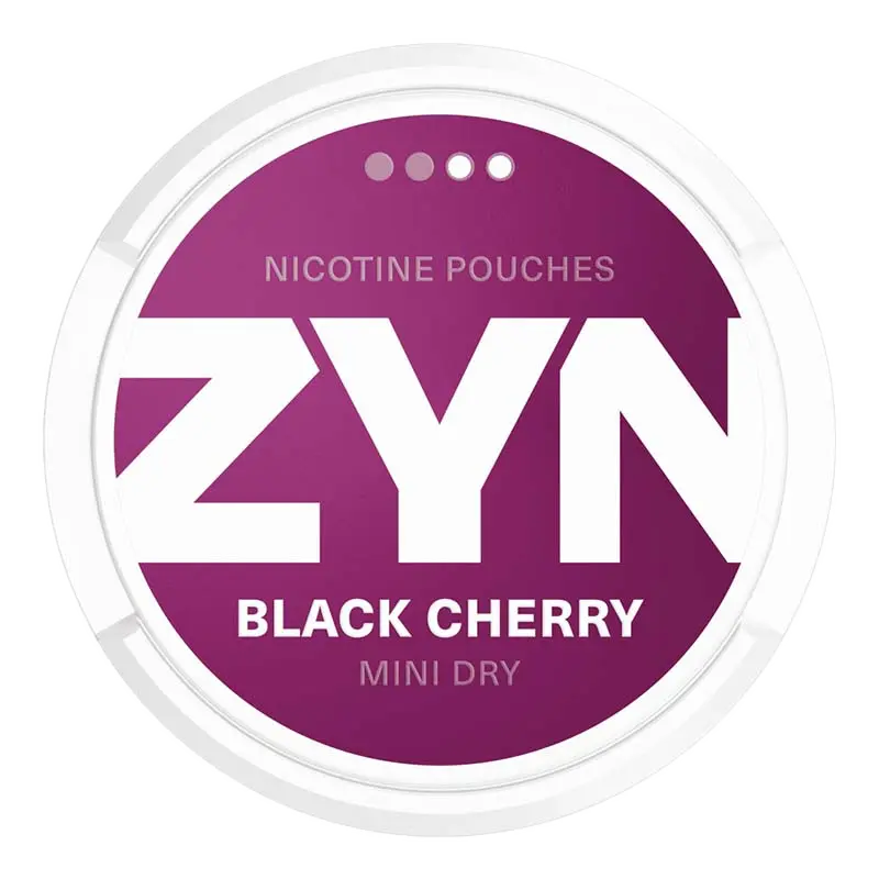 Zyn Black Cherry Mini Dry SNus Kaupan nimi
