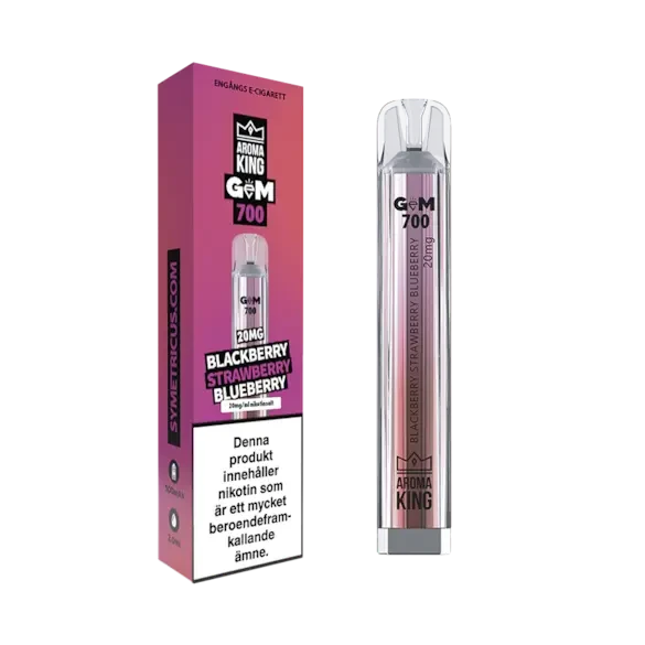 Aroma King Blackberry Strawberry Blueberry 700 üzlet neve Eldobható Vape