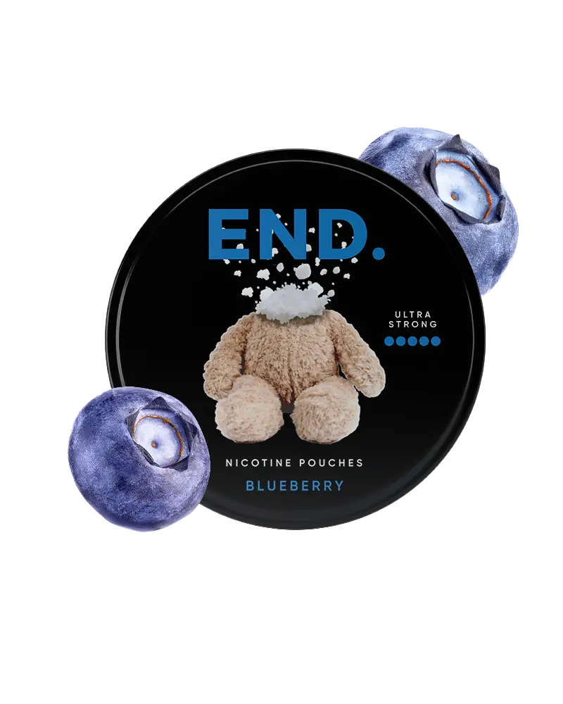 END Blueberry Ultra Strong Snüssz Snusmania.eu