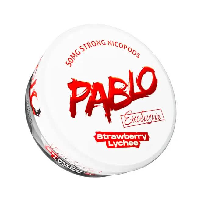 Pablo Strawberry Lychee Snus Bolt neve