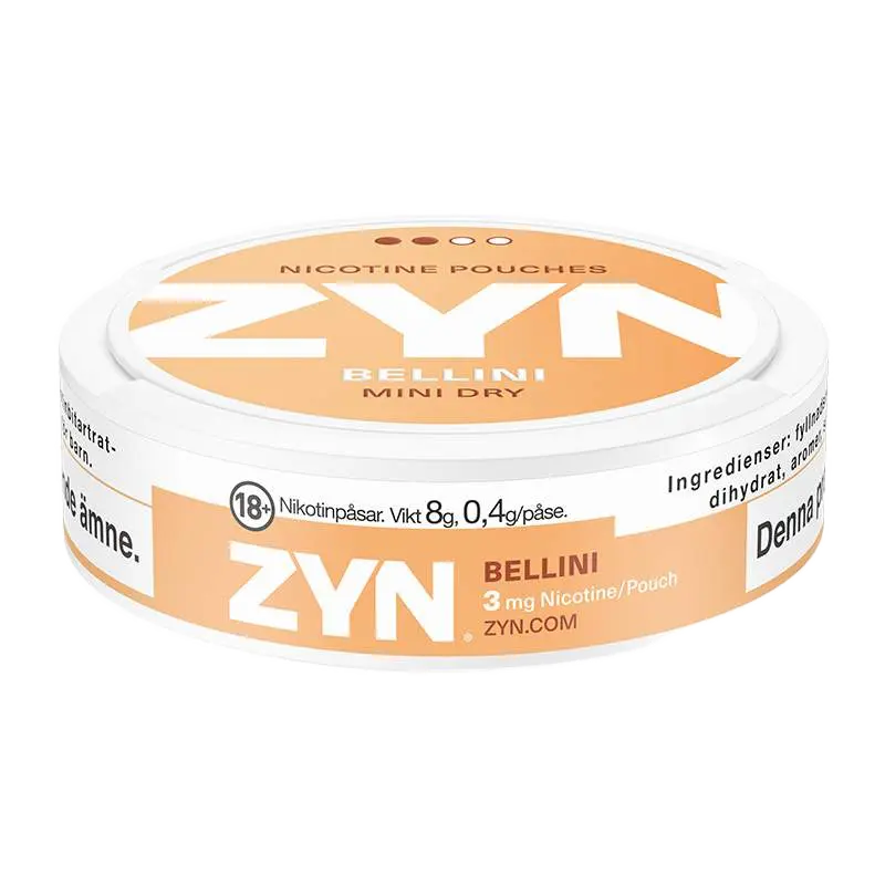 ZYN Bellini Mini Dry Snus Shop name
