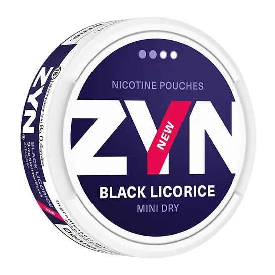 ZYN Black Licorice Mini Dry Shop name