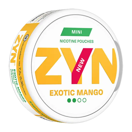 ZYN Exotic Mango Mini Shop name