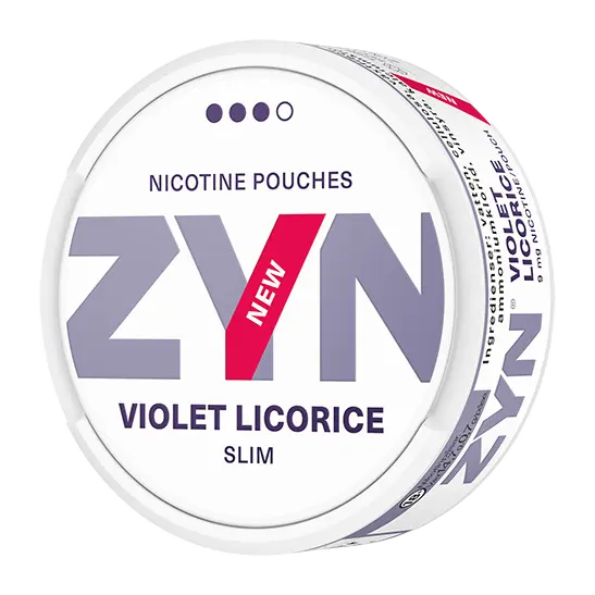 ZYN Violet Licorice Strong Shop name
