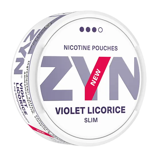ZYN Violet Licorice Strong Shop name