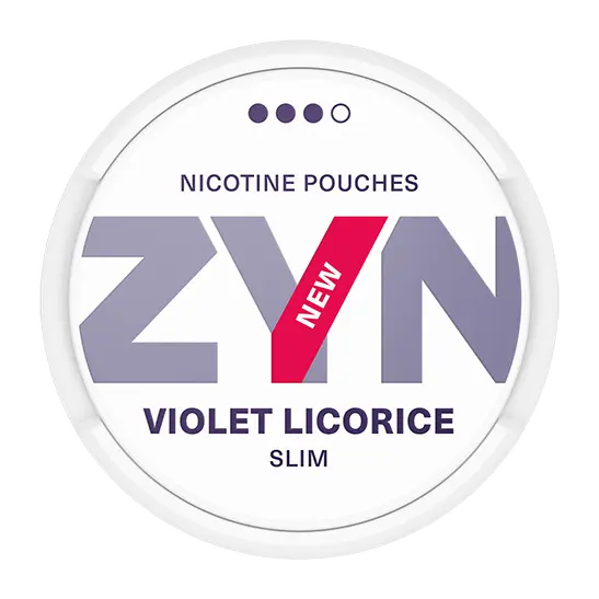 ZYN Violet Licorice Strong Shop name