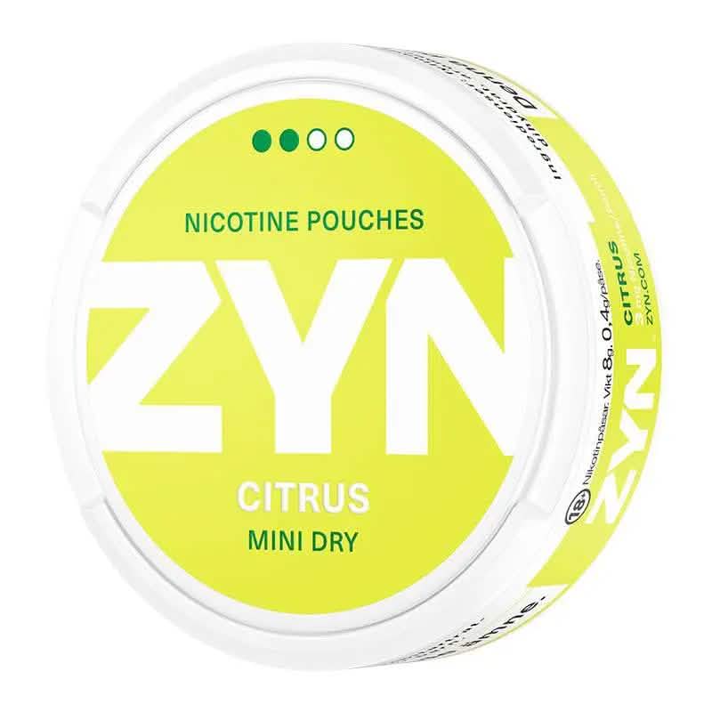 Zyn Citrus Mini Dry Shop name