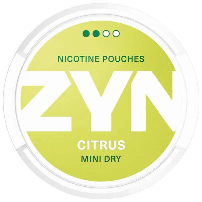Zyn Citrus Mini Dry Shop name