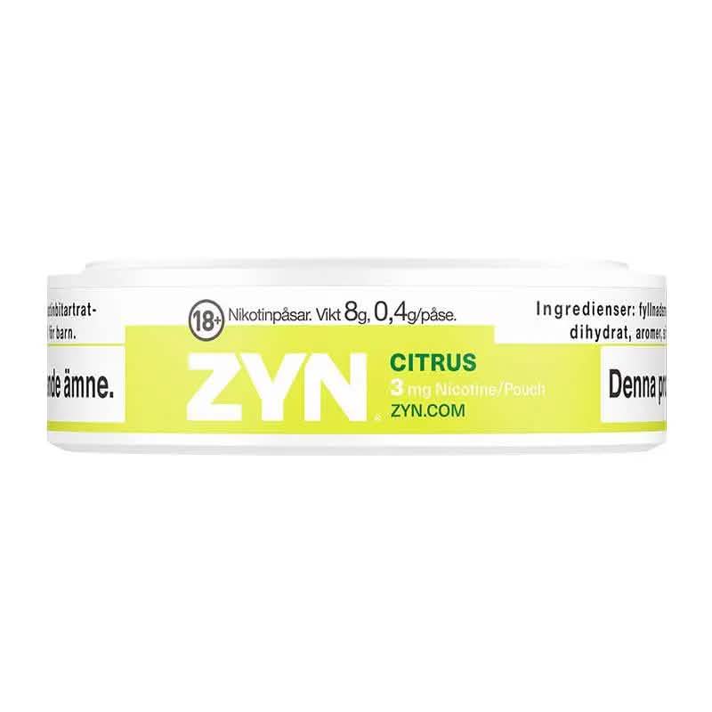 Zyn Citrus Mini Dry Shop name