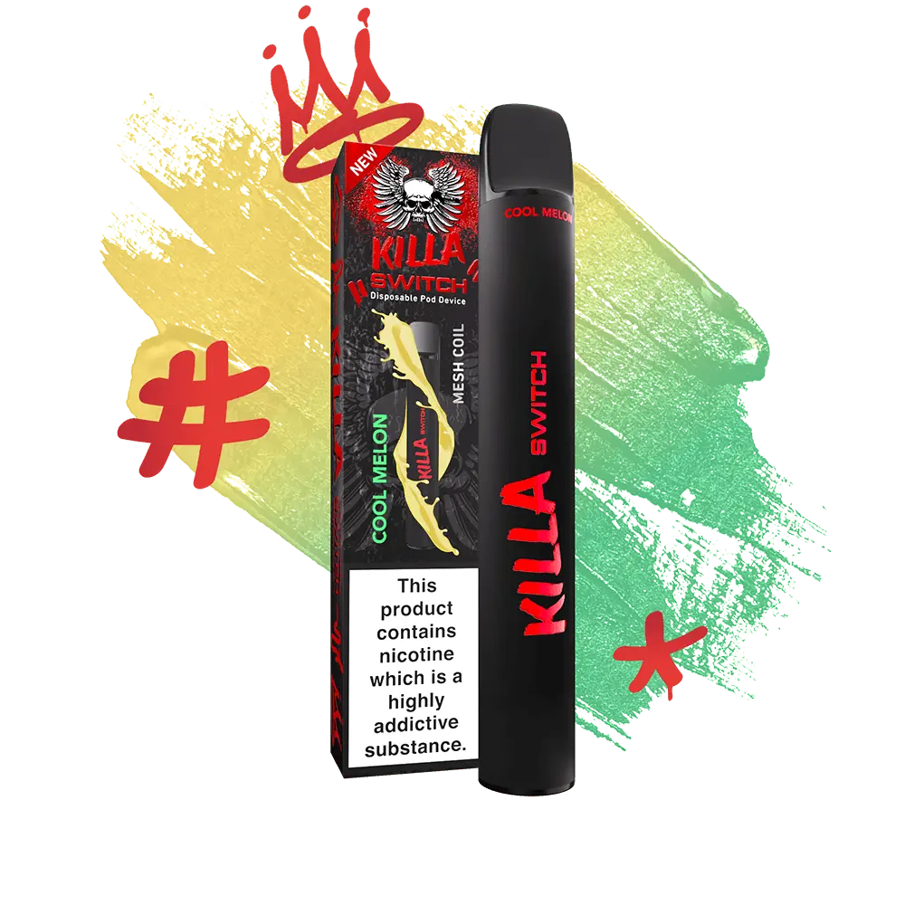 Killa Switch Cool Melon 600 Vape Shop naam