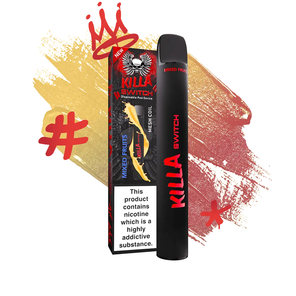 Killa Switch Gemengd Fruit 600 Vape Shop naam